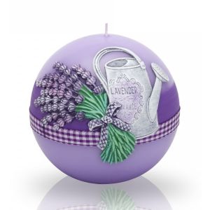 Świeca Bartek Kula 10cm, Lavender Garden